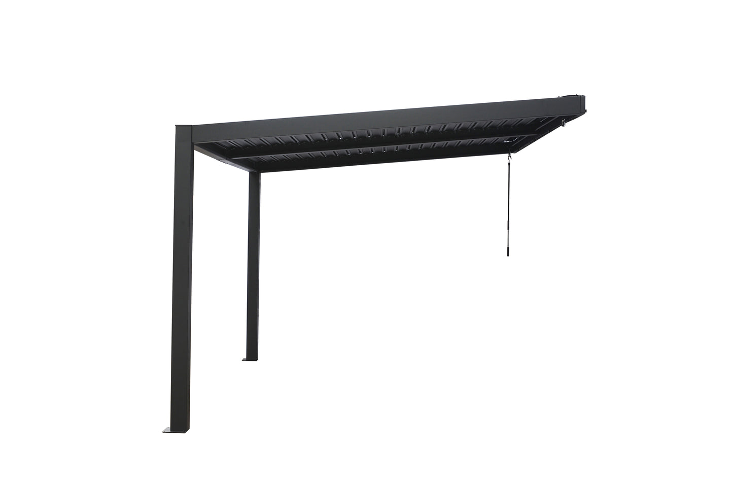 GazeboMate 3M x 3M Wall Mounted Aluminium Louvre Gazebo
