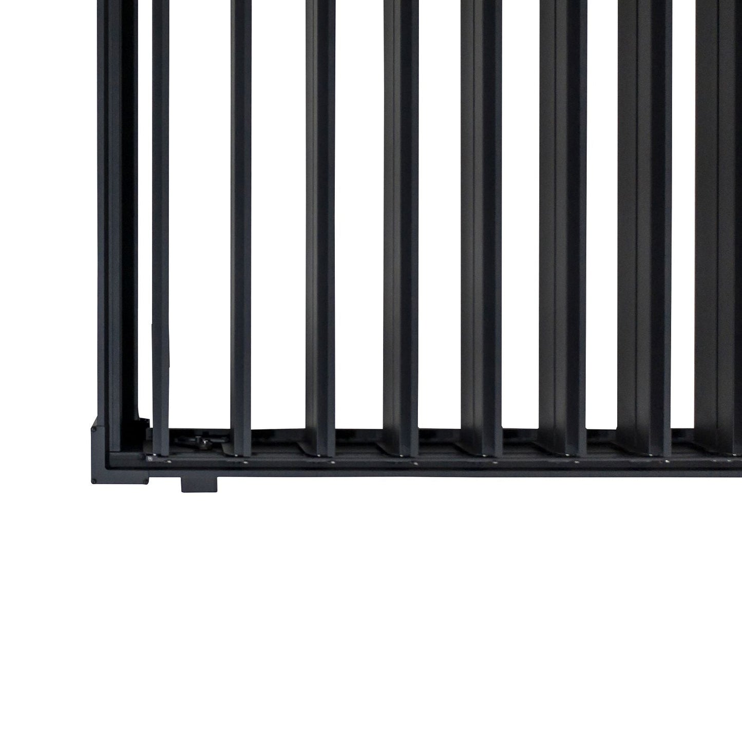 GazeboMate Monument 3M x 6M Semi Permanent Louvered Gazebo Aluminium Pergola Monument Heavy Duty Wind Resistant