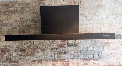 Grill King 120CM Commercial BBQ Rangehood Black Stainless Steel