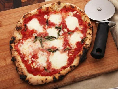 Black 30 Inch Charcoal Pizza Oven Outdoor In Black Stainless Steel Artisan Wood-Fired Charcoal Pizza Bread Oven BBQ Grill